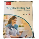 Comfytemp Red Weighted Heating Pad For Neck And Shoulders 19"X22" Washable New. Price: $14.99.