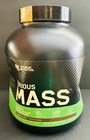 Optimum Nutrition Serious Mass High Protein Weight Gain Chocolate, 6LB, Bb: 5/26 New. Price: $49.95.