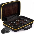 Serenelife Massage Stone Heating Bag Set - Electric Spa Portable, Black Used. Price: $91.93.