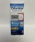 Clearblue Digital Pregnancy 6 Days Sooner Early Detection 2 Tests -new. Price: $13.50.