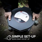 Premium Portable Toilet Seat With Lid For Camping, Hiking, Emergencies New. Price: $22.54.