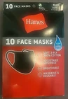 Hanes Face Mask New 100% Cotton Washable Reusable Wicking Cool Comfort Black. Price: $19.18.