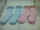 4 Pairs Women's Earth Therapeutics Soft Smooth Foot Therapy Aloe Socks Pink Blue New. Price: $39.99.
