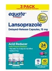 (3 Pack) Equate Lansoprazole 15MG Acid Reducer Capsules, 42 Ct New. Price: $10.97.