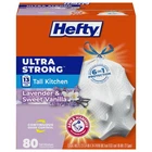 Hefty Ultra Strong 13 Gallon Trash Bags, Tall 80 Count (pack Of 1), White New. Price: $20.35.