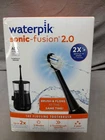 Waterpik Sonic-fusion 2.0 Electric Toothbrush And Water-flosser Black New. Price: $144.98.