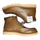 Mutual Weave Drew Ankle Boots Mens Us Size 13M Brown Synthetic Moc Toe Lace Up New. Price: $42.11.