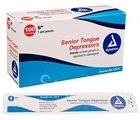 Dynarex Wood Tongue Depressors Sterile Senior 6" 100/BX Peel-down Pouches New. Price: $10.99.
