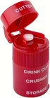 Ezy Dose 3 Compartment Pill Crusher, Cutter And Grinder, Daily Usage, Red New. Price: $17.40.