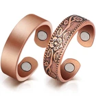 Mahnco Lymphatic Drainage Copper Rings For Women, Magnetic... New. Price: $16.97.