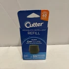 Cutter Mosquito Repellent 40-HOUR Refill Use W/ Eclipse Zone New. Price: $8.99.