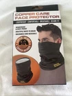 Copper Care Infused Face Protector Gaiter & Neck Guard Mask Washable Gray New. Price: $6.99.