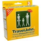 New Traveljohn Resealable Disposable Urinal Bags With Liqsorb Gel (TJ1N-C) 3 Pac. Price: $8.99.