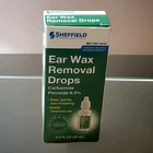 Dr. Sheffield's Ear Wax Removal Drops 0.5 Fl Oz New. Price: $11.00.