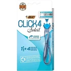Bic Click 4 Soleil Disposable Razors 1 Handle / Cartridges New In Box. Price: $9.95.