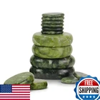 Windfulogo 16PCS Large Hot Massage Stones Set Natural Green Jade Heated Warmer New. Price: $102.38.