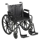 Drive Medical SSP220DDA-ELR Silver Sport Wheelchair With Inch Wide Seat New. Price: $249.00.