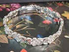 Jecanori Polished Titanium Steel Magnetic Bracelet For Women Therapy Pain Relief New. Price: $34.99.