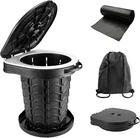 Imodomio Retractable Portable Toilet Camping - Adjustable He... Fast Ship New. Price: $45.99.