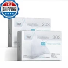 Home Zone Living 2-PACK 8 Gallon Kitchen Trash Bags Drawstring Handles Heavy New. Price: $28.99.