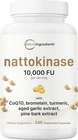 Nattokinase 10,000 Fu Vegetarian Capsules Non-gmo Lab Tested Cgmp Made New. Price: $39.80.