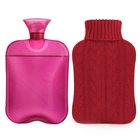 Samply Hot Water Bottle With Knitted Cover, Bag For 2L, Red New. Price: $18.56.