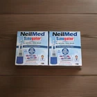2 Neilmed Sinugator Cordless Pulsating Nasal Wash With 30 Premixed Packs New. Price: $35.60.