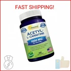 Asquared Nutrition Acetyl L-carnitine 1000MG Per Serving Max Strength 200 Vegg New. Price: $39.79.