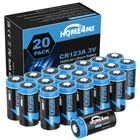 Lithium Battery CR123A 3V 1650MAH Home Security Flashlight 20 Pack Rechargeable New. Price: $51.99.