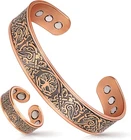 Mahnco Copper For & Women, 9X Strength Magnetic Bracelets Lymphat New. Price: $16.86.