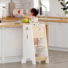 Adjustable Toddler Standing Tower - 3 Height Levels Kitchen Stool Helper New. Price: $167.99.