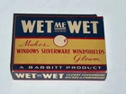 Vintage Home Advertising Memorabilia Wet Cleaning Polish Pad Babbitt Inc. New. Price: $22.99.