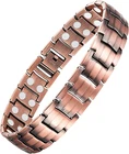 Mens Copper Magnetic Elegant 99.99% Solid Bracelets With New. Price: $32.88.