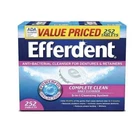 Efferdent Anti-bacterial Denture Cleanser Value Pack 252 Tablets New. Price: $15.00.