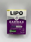 Lipo Earwax Cleansing Kit, Drops, Bulb Syringe, And White New. Price: $20.99.