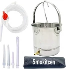 Coffee Bucket Kit Stainless Steel 2 Quart Capacity Cleansing Detox Enemas New. Price: $34.93.