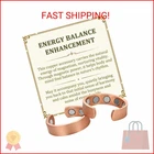 Biomag 2 Pcs Magnetic Rings For Women, 99.99% Pure Copper Finger New. Price: $16.44.