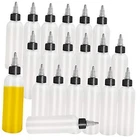 Muiyaneq 20-PACK 4OZ/120ML Plastic Boston Squeeze Bottles With Twist Top Cap, New. Price: $22.78.