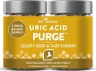 Natural Purge Uric Acid Flush - Eat & Drink What You 60 Count (pack Of 2) New. Price: $82.84.