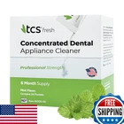 Tcs Fresh Dental Appliance Cleaner 24 Count Professional Strength Concentrated New. Price: $44.89.