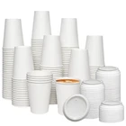 12OZ Disposable Paper Coffee Cups With White Lids Hot/cold Leak-proof New. Price: $69.99.