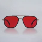 Peak Wellness Supply - Metal Frame Red Lens Blue Light Blocking Glasses New. Price: $39.50.