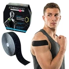 Theraband Kinesiology Tape Black/gray 2"X103.3' Latex-free Water Resistant New. Price: $32.50.