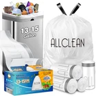 Allclean 13 To 15 Gallon (pack Of 1), White (30 Count) New. Price: $24.08.