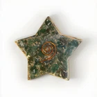 Jet International Green Mica Jade Orgone Star Crystal Chakra Black Velve Tbag New. Price: $13.91.