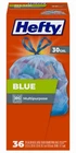Drawstring Multipurpose Trash Bags, Blue, 30 Gallons, 36-CT. 00E88660 New. Price: $29.85.