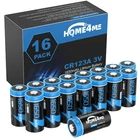 CR123A 3V Lithium Battery 1650MAH Pack Flashlight HOME4ME Rechargeable Safety New. Price: $46.99.