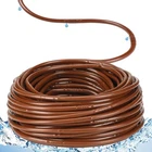 1/4 Inch Irrigation Tubing Hydroponics Dripline Hose With 6 Emitter Sp New. Price: $20.84.