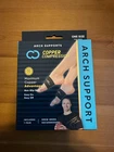 Genuine Brand New Copper Compression Arch Support Non-slip 1 Pair Black. Price: $8.49.