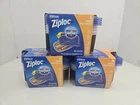 Ziploc Smart Snap Mini Rectangle Container 4 Lot Of 3 Packs (12 Total) New. Price: $24.99.